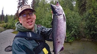 Alaska Adventure  Part 1 Traveling to Alaska and Fishing for salmon [upl. by Malka282]