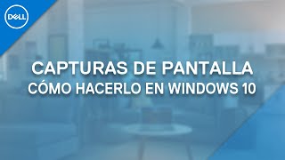 Cómo hacer capturas de pantalla en Windows 10  Capturar pantalla en Windows [upl. by Yesac]