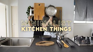 Minimalist Kitchen Essentials  Our 10 Favourite Basic Cooking Utensils [upl. by Odlanier789]