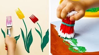 16 TRUCOS DE DIBUJO CREATIVOS PARA NIÑOS [upl. by Pedaias]