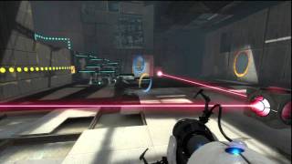 Portal 2 PS3 Gameplay Part1 [upl. by Tiram]