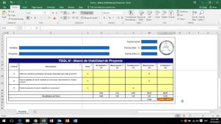Matriz de Viabilidad del Proyecto [upl. by Fairfield]