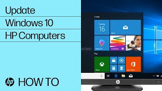 Update Windows 10  HP Computers  HP Support [upl. by Fasta]