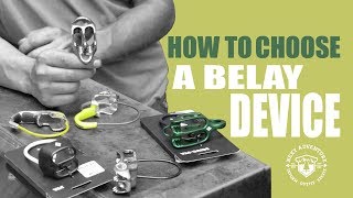 How to Choose A Belay Device for Rock Climbing [upl. by Kelton]