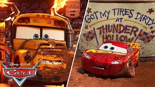 Miss Fritter vs Lightning McQueen  Pixar Cars [upl. by Saddler]