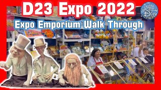 D23 Expo 2022  Emporium Walk Through  D23ExpoLive [upl. by Notyrb544]