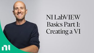 NI LabVIEW Basics Part 1 Creating a VI [upl. by Yhtnomit572]