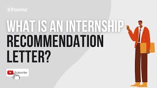 Internship Recommendation Letter EXPLAINED [upl. by Brittnee]