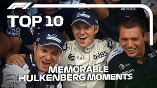 Top 10 Memorable Nico Hulkenberg Moments [upl. by Jefferson]