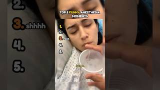 Top 5 Funniest Anesthesia Reactions part 34 🤣 shorts [upl. by Clapper406]