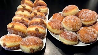 Recette de DÉLICIEUX BEIGNETS au NUTELLA 🍩 [upl. by Aivuy]