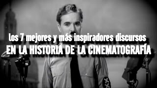 Los 7 Discursos Más Inspiradores De La Historia Cinematográfica [upl. by Candi50]