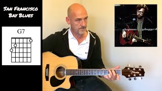 San Francisco Bay Blues  Guitar Lesson by Joe Murphy [upl. by Idnac]