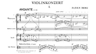 Alban Berg  Violin Concerto 1935 [upl. by Notlef]