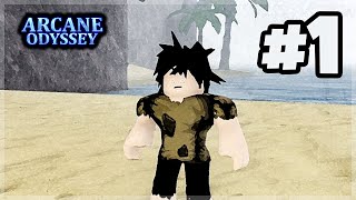 The JOURNEY Begins  Arcane Odyssey Part 1 [upl. by Darum1]