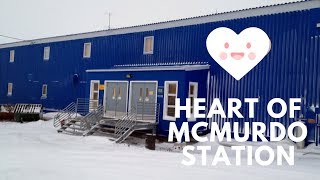 Heart of McMurdo Station  Building 155 Must Know [upl. by Enelyar]