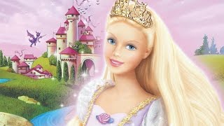 Barbie as Rapunzel A Creative Adventure 2002 PC  Barbie Game [upl. by Nylinnej]