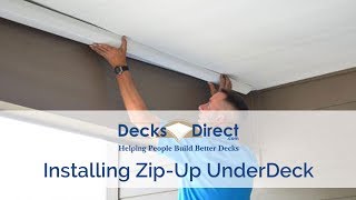 ZipUp UnderDeck Installation [upl. by Terrence]