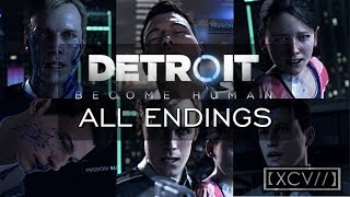 Detroit Become Human · The Hostage Mission  ALL ENDINGS [upl. by Eniamej781]