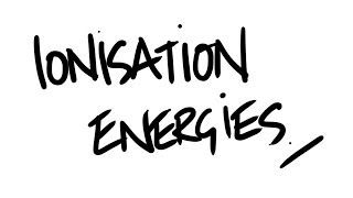 AQA ALevel Chemistry  Ionisation Energies [upl. by Akcirre]