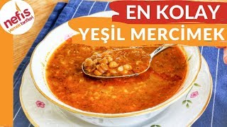 EN KOLAY💯10 DAKİKADA⏰ YEŞİL MERCİMEK ÇORBASI TARİFİ [upl. by Dawna898]