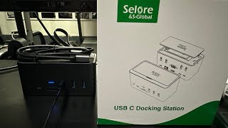 USB C Docking Station by Selore amp SGlobal [upl. by Combes]