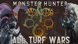 Every Monster Hunter Wilds Turf Wars  Part 1 [upl. by Elicia559]