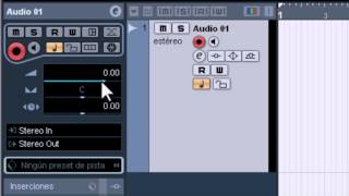 Tutorial Cubase 5  01 Primeros Pasos [upl. by Hackett]