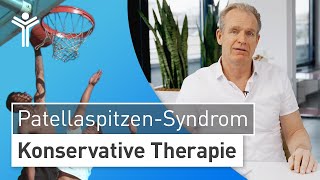 Patellaspitzensyndrom ohne OP behandeln Schmerzfrei trainieren durch konservative Therapie [upl. by Naesal568]