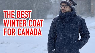 THE BEST WINTER COAT IN CANADA  Arcteryx Therme Parka Review [upl. by Olivie]