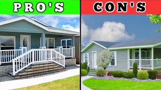 Mobile Homes Pros and Cons  Manufactured Homes [upl. by Yc]