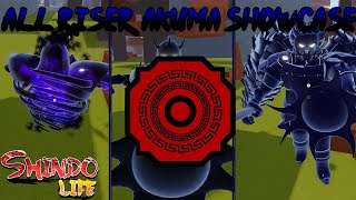 Shindo Life Riser Akuma Showcase  Full Spirit [upl. by Cecilio]