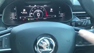 SKODA SCALA SEL 15TSI 150PS DSG CONTROLS OVERVIEW how 222s amp guides easy to follow [upl. by Ethe]