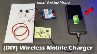 How to make Wireless Mobile Charger [upl. by Hillard]