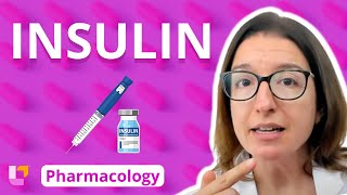 Insulin  Pharmacology  Endocrine System  LevelUpRN [upl. by Fleisig489]