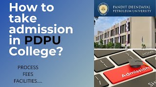 How to take admission in PDPU [upl. by Eilarol]