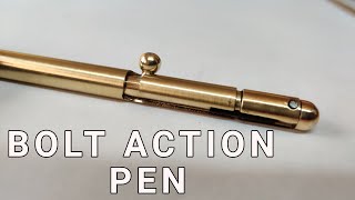 Homemade Bolt Action Pen [upl. by Itnahsa]