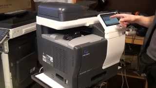 Bizhub C3350 Multifunction Printer Konica Minolta [upl. by Monroy]