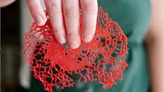 How to Make Coral Lace Tuiles [upl. by Oirevlis691]