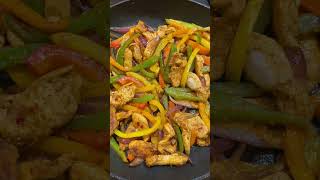 Chicken Fajitas Recipe with Homemade Seasoningshort [upl. by Nivert]