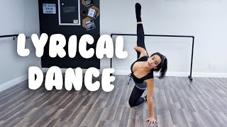 Beginner Lyrical Dance with trainwithkendall [upl. by Anohr]