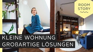 Kleine Wohnung großartige Platzlösungen – Helens Roomstory  Roombeez – powered by OTTO [upl. by Philo]