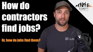 How Do Contractors Find Jobs Explained [upl. by Alesram349]