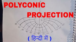 polyconic projection [upl. by Cirtemed267]