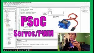 PSoC Tutorial  How to control servos with PWM [upl. by Rosenwald]