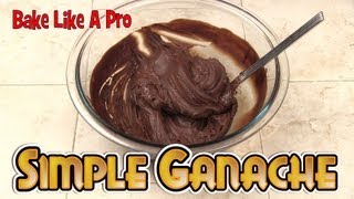 Simply THE BEST Chocolate Ganache Recipe [upl. by Ulberto259]