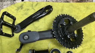 Crank Removal and Installation Shimano Deore M6000 [upl. by Ulda]