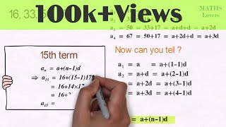 Arithmetic Progression complete in 6 min  Class 10 NCERT  Animation Video [upl. by Sauncho]