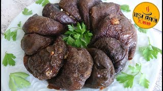 Kuru Patlıcan Dolması Zeytinyağlı Antep UsulüTam Ölçülü Etli Dolma Dolma Tarifleri [upl. by Einnahc415]