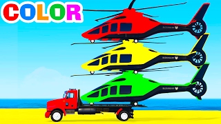 Super Truck  The Best of CARRIER TRUCK cartoons  Car City  Truck Cartoons for kids [upl. by Zakaria862]